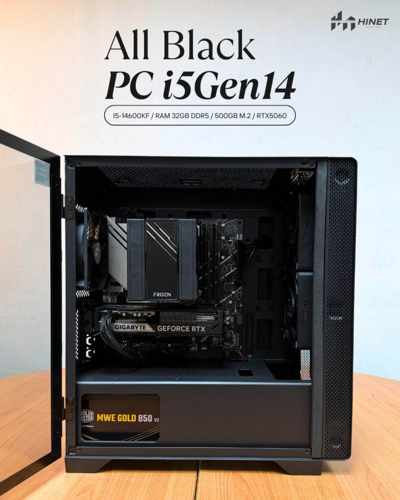 PCSet i5Gen14 32GBDDR5 RTX5060Ti 2