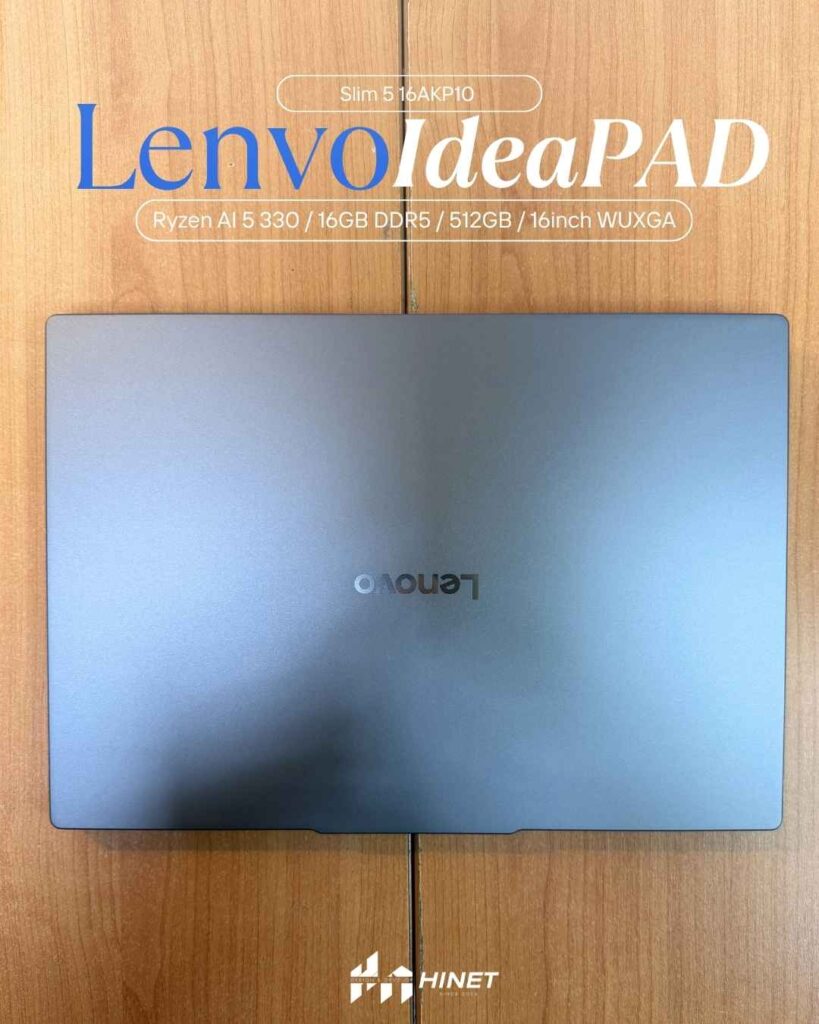 รีวิว Lenovo IdeaPad Slim 5 16AKP10 สุดยอดโน้ตบุ๊ก AI 16 นิ้ว สเปคแรง ราคาคุ้มด้วย AMD Ryzen™ AI 5 330 2 Lenovo IdeaPad Slim 5 16AKP10 1