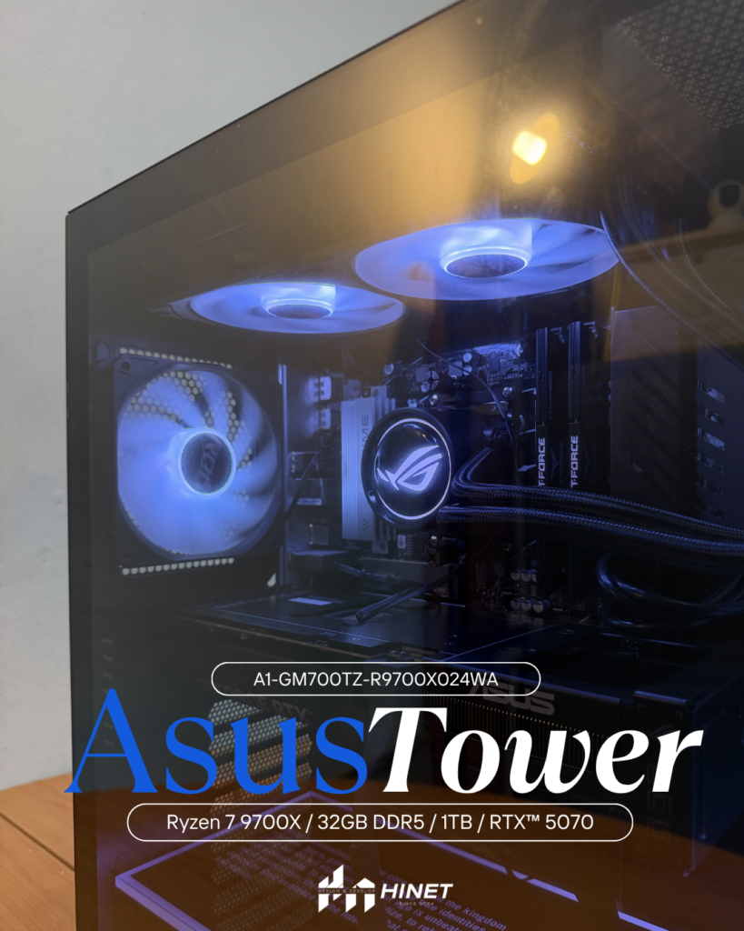 ASUS PC Tower A1-GM700TZ-R9700X024WA Review 2026: Ryzen 7 9700X + RTX 5070 SME Workstation 3 PCAsusTower