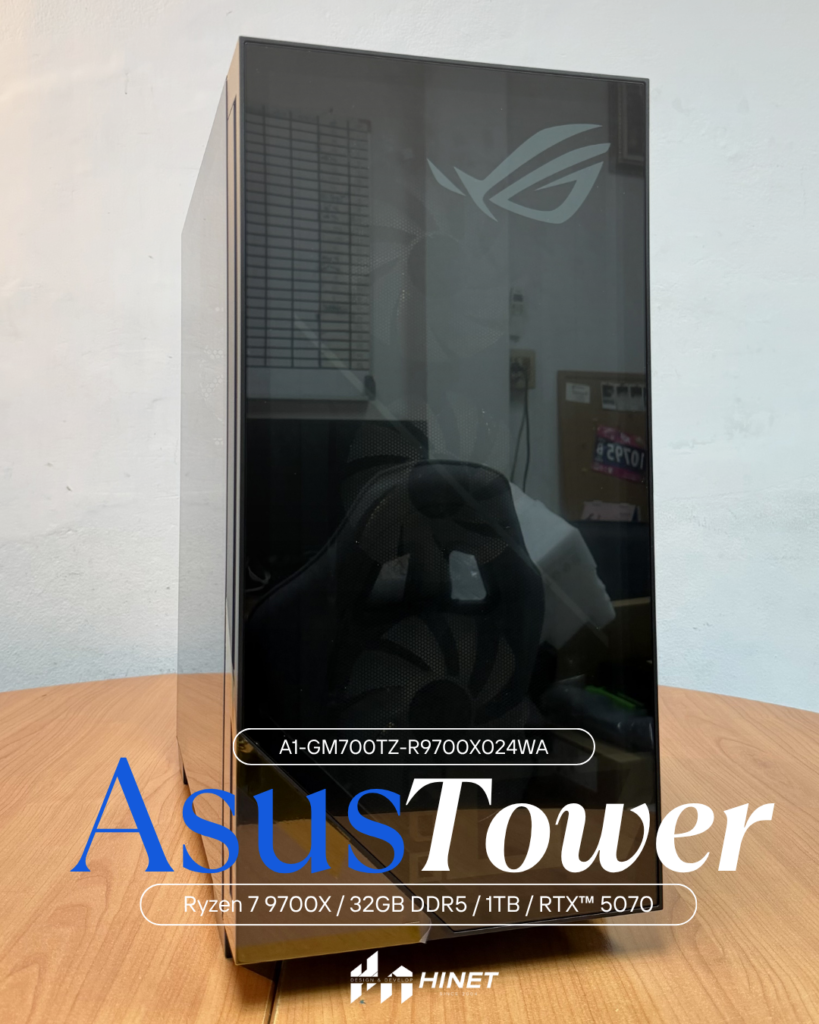 ASUS PC Tower A1-GM700TZ-R9700X024WA Review 2026: Ryzen 7 9700X + RTX 5070 SME Workstation 6 PCAsusTower